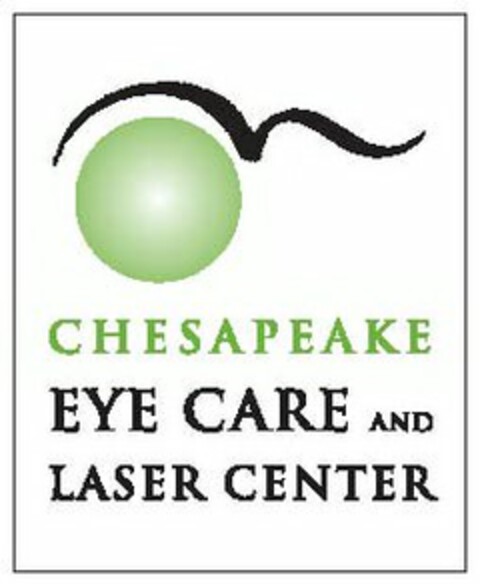 CHESAPEAKE EYE CARE AND LASER CENTER Logo (USPTO, 07/12/2011)