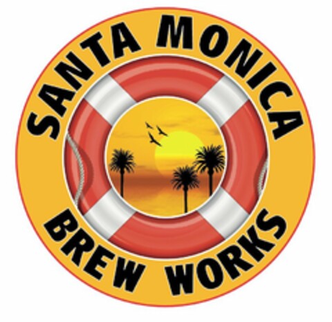 SANTA MONICA BREW WORKS Logo (USPTO, 05/24/2012)