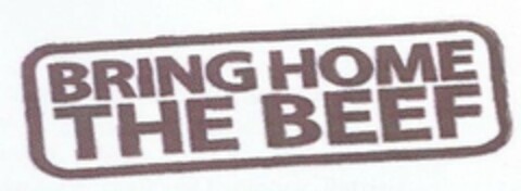 BRING HOME THE BEEF Logo (USPTO, 01.02.2013)