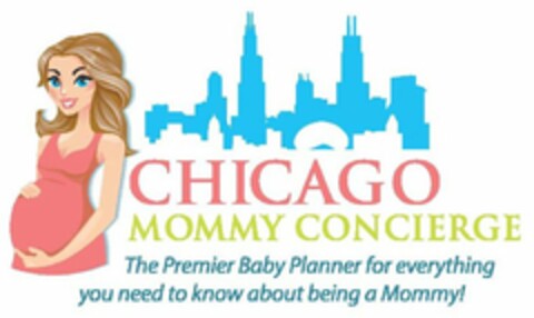 CHICAGO MOMMY CONCIERGE THE PREMIER BABY PLANNER FOR EVERYTHING YOU NEED TO KNOW ABOUT BEING A MOMMY! Logo (USPTO, 20.03.2013)