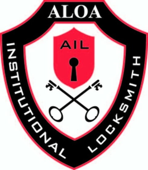 AIL ALOA INSTITUTIONAL LOCKSMITH Logo (USPTO, 07/09/2013)