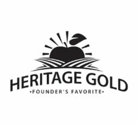 HERITAGE GOLD · FOUNDER'S FAVORITE · Logo (USPTO, 12/04/2014)