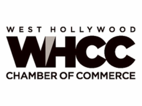 WEST HOLLYWOOD WHCC CHAMBER OF COMMERCE Logo (USPTO, 17.12.2014)