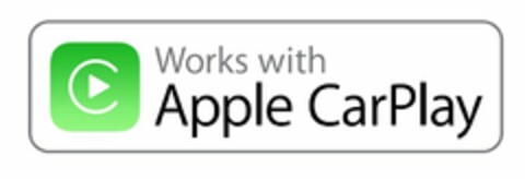 WORKS WITH APPLE CARPLAY Logo (USPTO, 26.01.2015)