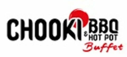 CHOOKI & BBQ HOT POT BUFFET Logo (USPTO, 23.06.2015)