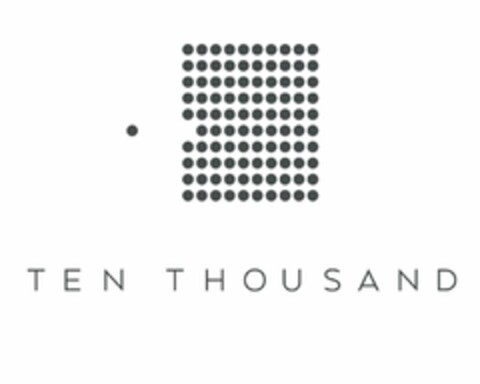 TEN THOUSAND Logo (USPTO, 05.01.2016)