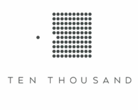 TEN THOUSAND Logo (USPTO, 01/05/2016)