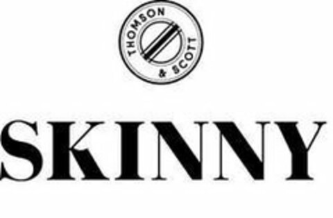 THOMSON & SCOTT SKINNY Logo (USPTO, 29.04.2016)