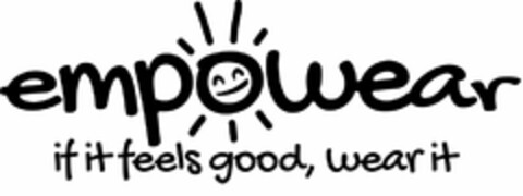 EMPOWEAR IF IT FEELS GOOD, WEAR IT Logo (USPTO, 08/22/2016)