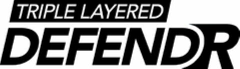 TRIPLE LAYERED DEFENDR Logo (USPTO, 08/24/2016)