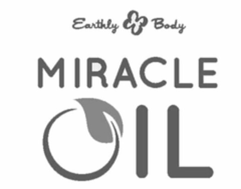 EARTHLY BODY MIRACLE OIL Logo (USPTO, 03/08/2017)