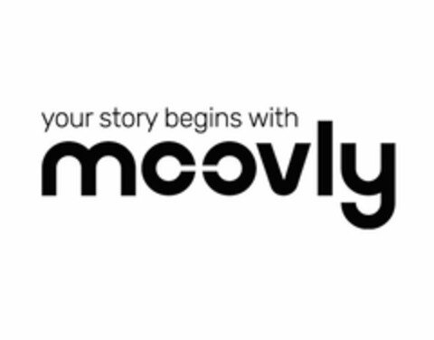 YOUR STORY BEGINS WITH MOOVLY Logo (USPTO, 23.03.2017)