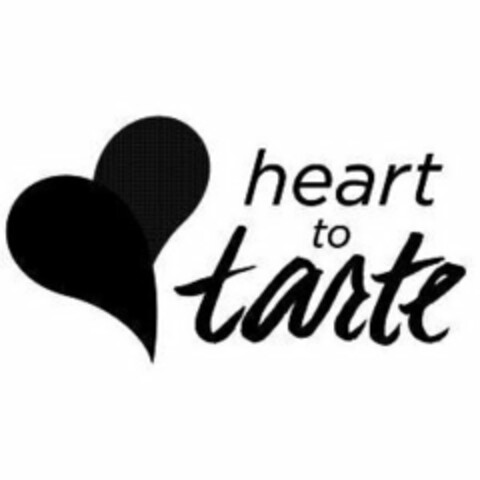 HEART TO TARTE Logo (USPTO, 10/10/2017)