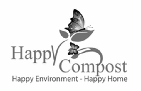 HAPPY COMPOST HAPPY ENVIRONMENT - HAPPYHOME Logo (USPTO, 08.08.2018)