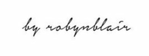 BY ROBYNBLAIR Logo (USPTO, 04/05/2019)