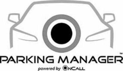 PARKING MANAGER POWERED BY ONCALL Logo (USPTO, 05.05.2019)