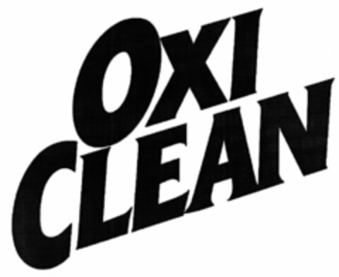 OXI CLEAN Logo (USPTO, 08/13/2019)