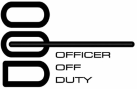 OOD OFFICER OFF DUTY Logo (USPTO, 08/23/2019)