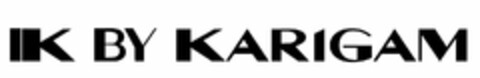 K BY KARIGAM Logo (USPTO, 01/15/2020)