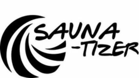 SAUNA-TIZER Logo (USPTO, 03/31/2020)