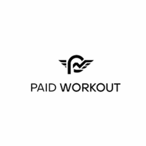 PW PAID WORKOUT Logo (USPTO, 28.08.2020)