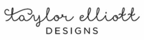 TAYLOR ELLIOTT DESIGNS Logo (USPTO, 21.09.2020)