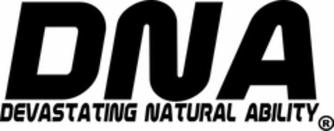 DNA DEVASTATING NATURAL ABILITY Logo (USPTO, 05.01.2009)