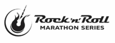 ROCK 'N' ROLL MARATHON SERIES Logo (USPTO, 04/03/2009)
