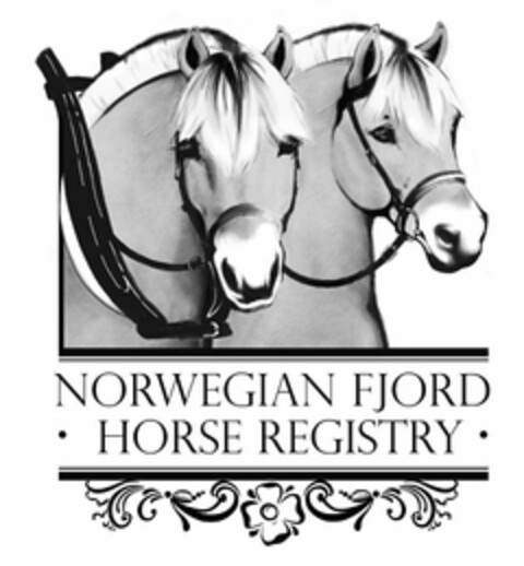 NORWEGIAN FJORD · HORSE REGISTRY · Logo (USPTO, 07.07.2009)