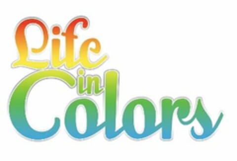 LIFE IN COLORS Logo (USPTO, 04.08.2009)
