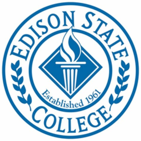 EDISON STATE COLLEGE ESTABLISHED 1961 Logo (USPTO, 11/24/2009)