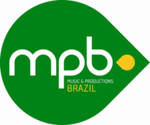 MPB MUSIC & PRODUCTIONS BRAZIL Logo (USPTO, 04/30/2010)