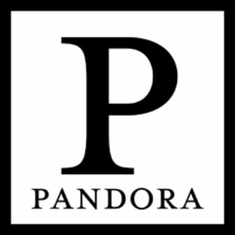 P PANDORA Logo (USPTO, 05.08.2010)