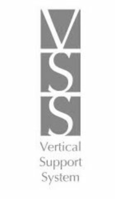 VSS VERTICAL SUPPORT SYSTEM Logo (USPTO, 20.08.2010)