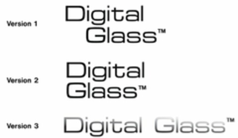 DIGITAL GLASS Logo (USPTO, 17.09.2010)