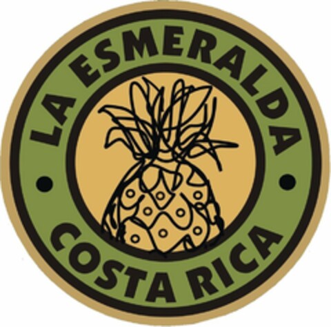 LA ESMERALDA COSTA RICA Logo (USPTO, 09/27/2010)