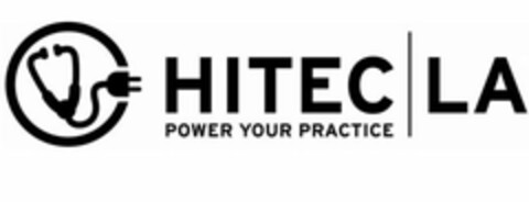 HITEC LA POWER YOUR PRACTICE Logo (USPTO, 19.10.2010)