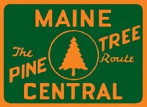 MAINE CENTRAL THE PINE TREE ROUTE Logo (USPTO, 05.04.2011)