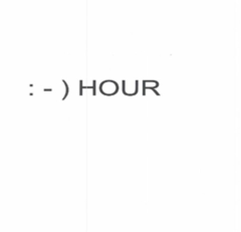 : - ) HOUR Logo (USPTO, 04/18/2011)