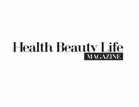 HEALTH BEAUTY LIFE MAGAZINE Logo (USPTO, 07/26/2011)