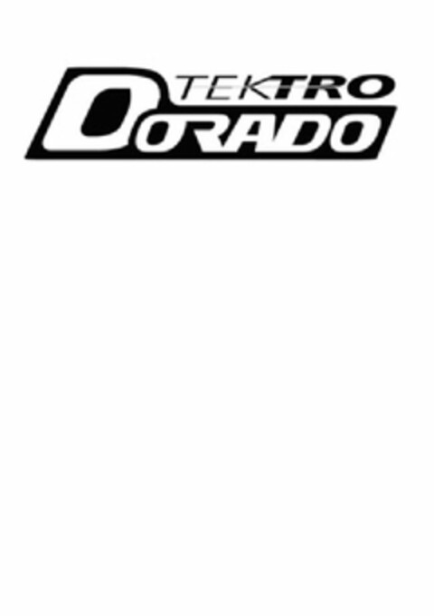 TEKTRO DORADO Logo (USPTO, 08/25/2011)