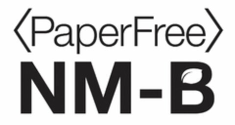 PAPERFREE NM-B Logo (USPTO, 10.10.2011)