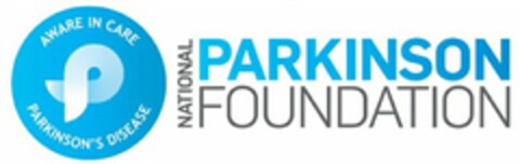 P AWARE IN CARE PARKINSON'S DISEASE NATIONAL PARKINSON FOUNDATION Logo (USPTO, 12/12/2011)