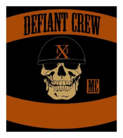 DEFIANT CREW MC 4X3 Logo (USPTO, 04/30/2012)