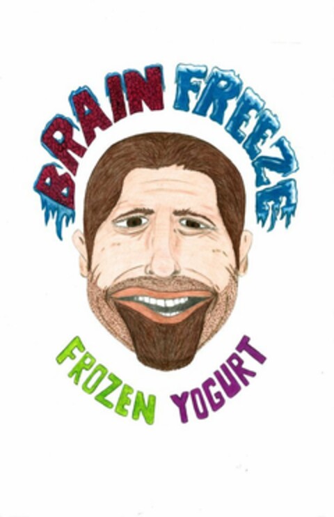 BRAIN FREEZE FROZEN YOGURT Logo (USPTO, 10.07.2012)