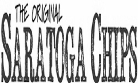 THE ORIGINAL SARATOGA CHIPS Logo (USPTO, 01.05.2013)