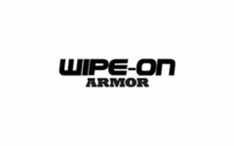 WIPE-ON ARMOR Logo (USPTO, 05/29/2013)