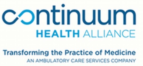 CONTINUUM HEALTH ALLIANCE TRANSFORMING THE PRACTICE OF MEDICINE AN AMBULATORY CARE SERVICES COMPANY Logo (USPTO, 02/25/2014)
