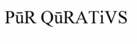 PUR QURATIVS Logo (USPTO, 05.03.2014)