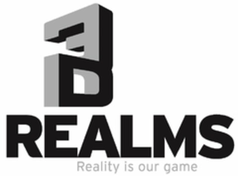 3D REALMS REALITY IS OUR GAME Logo (USPTO, 25.04.2014)